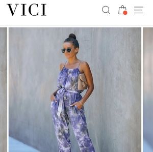 VICI Tie Dye Jumpsuit